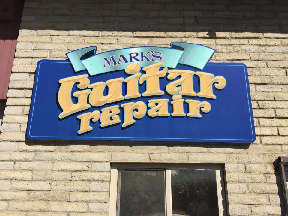 Mark Repairs Guitars